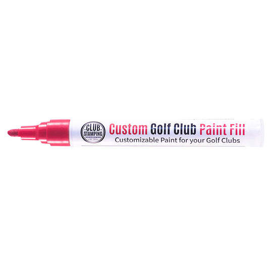 Red Golf Club Paint Fill